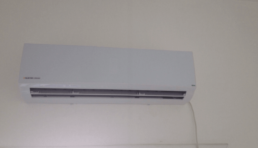 התקנת מזגן על קיר